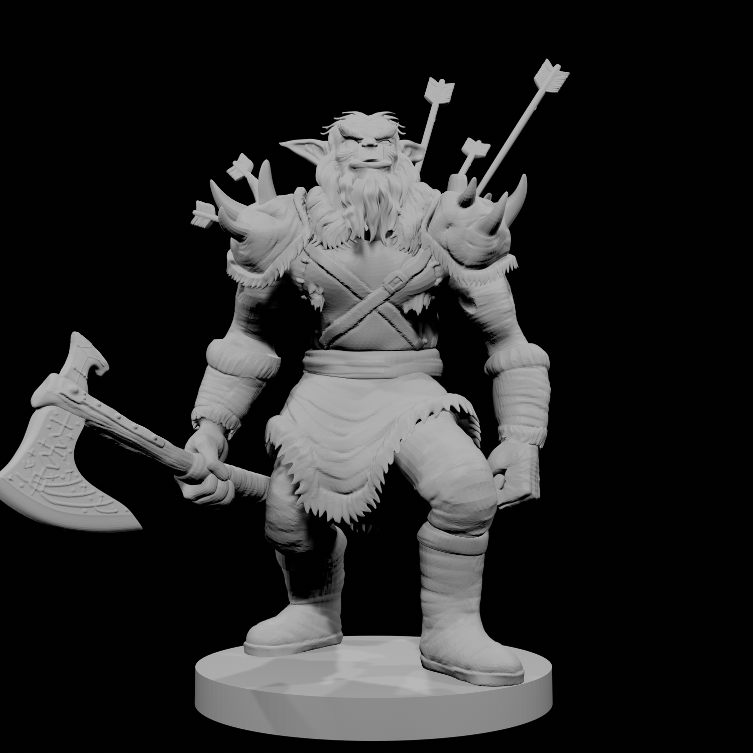 Bugbear Barbarian 2 Undead