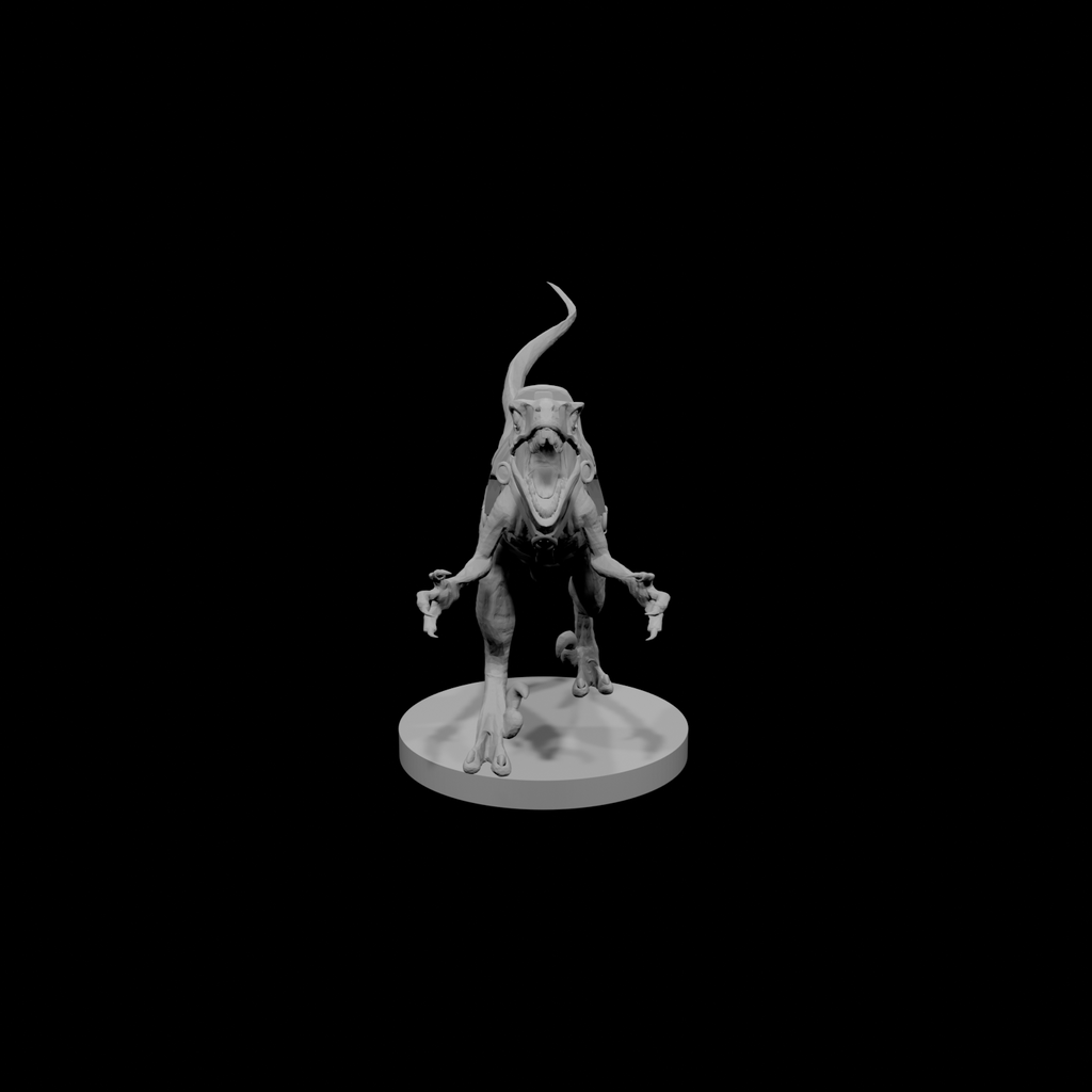 Deinonychus mount