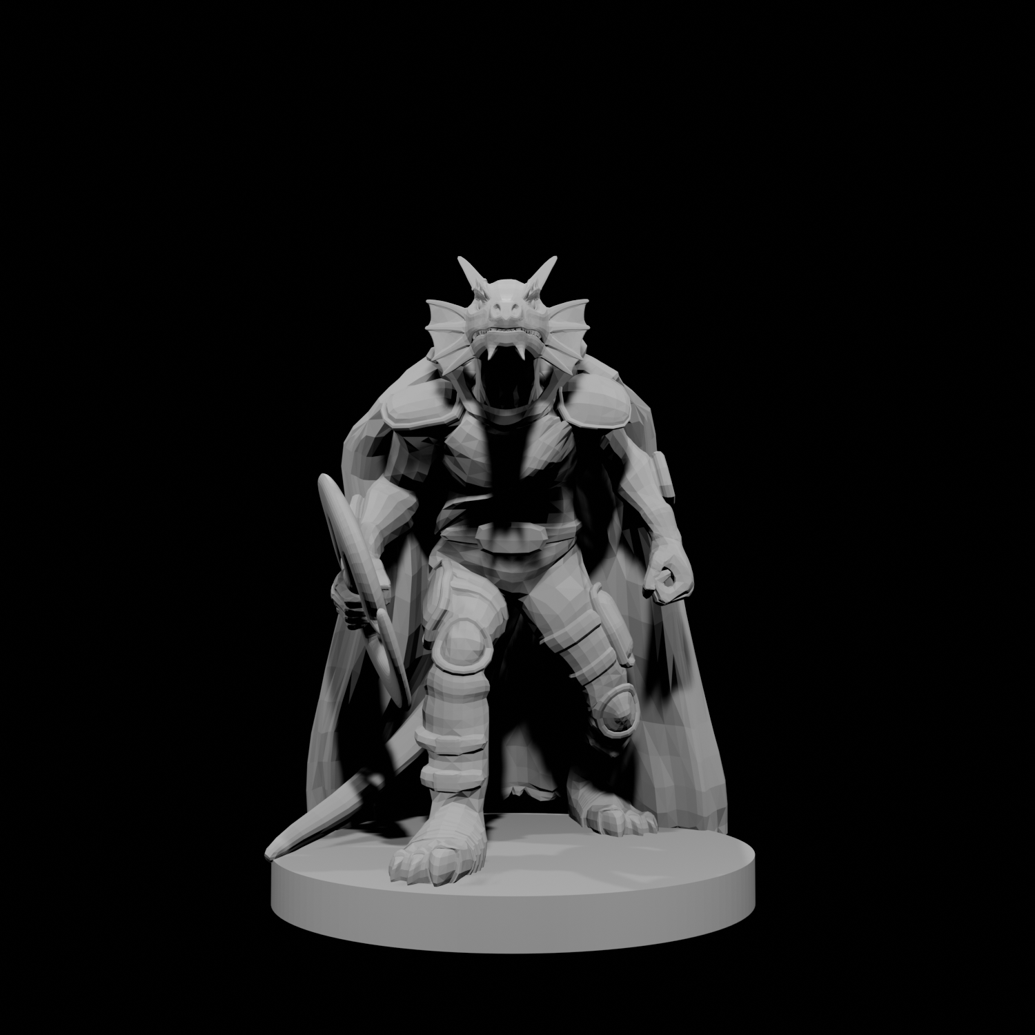 Guerrier Chakram draconien