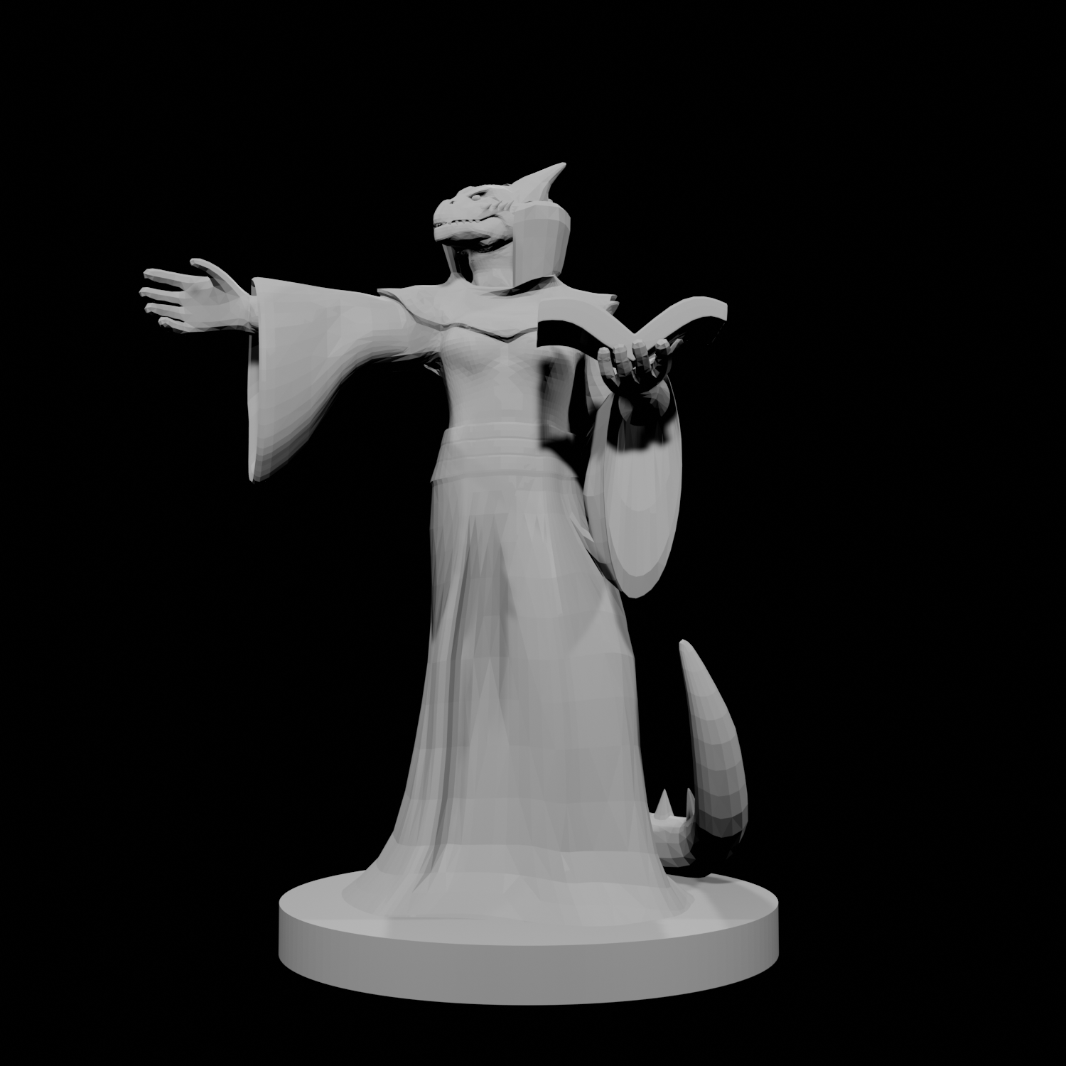 Guerrière d'origine draconique.