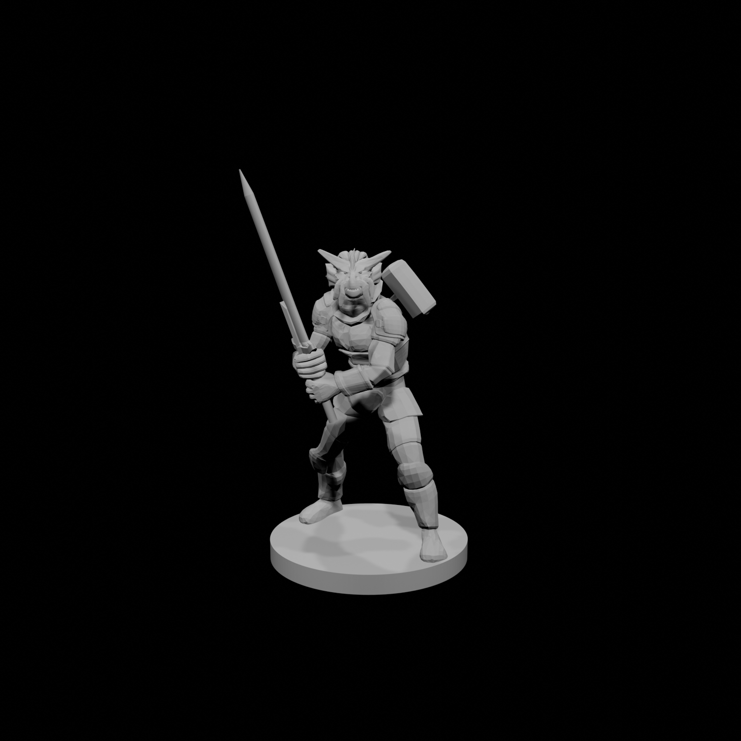 Guerrier à deux mains draconien