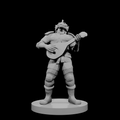 Barde homme draconien