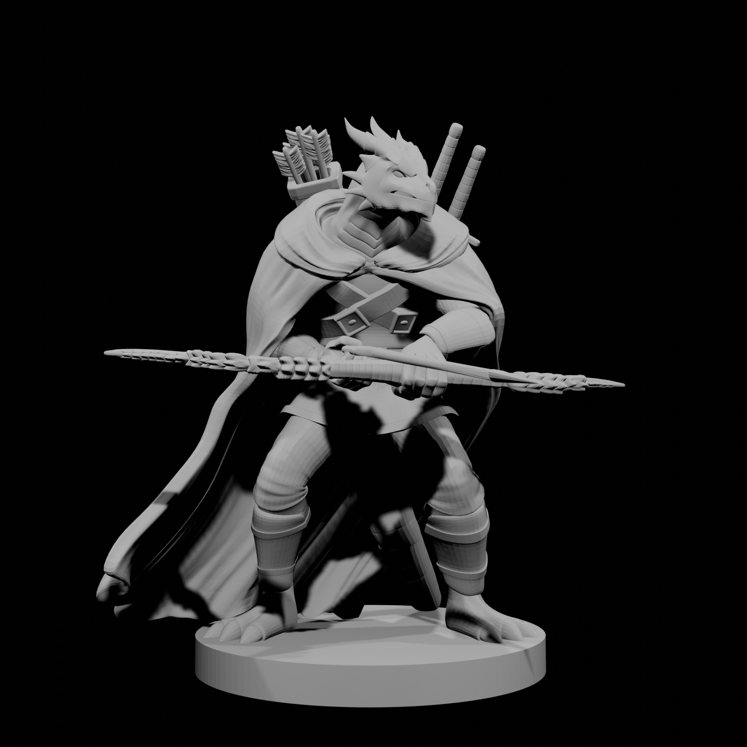 Rôdeur mâle draconien