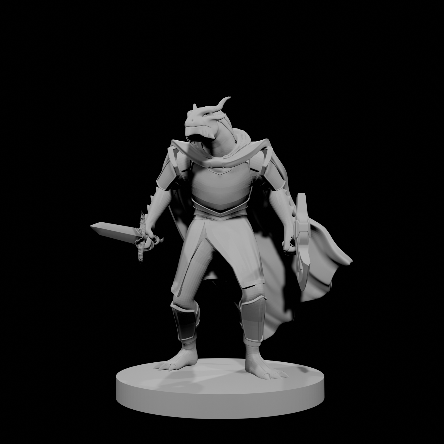 Guerrier bipède Draconiaque