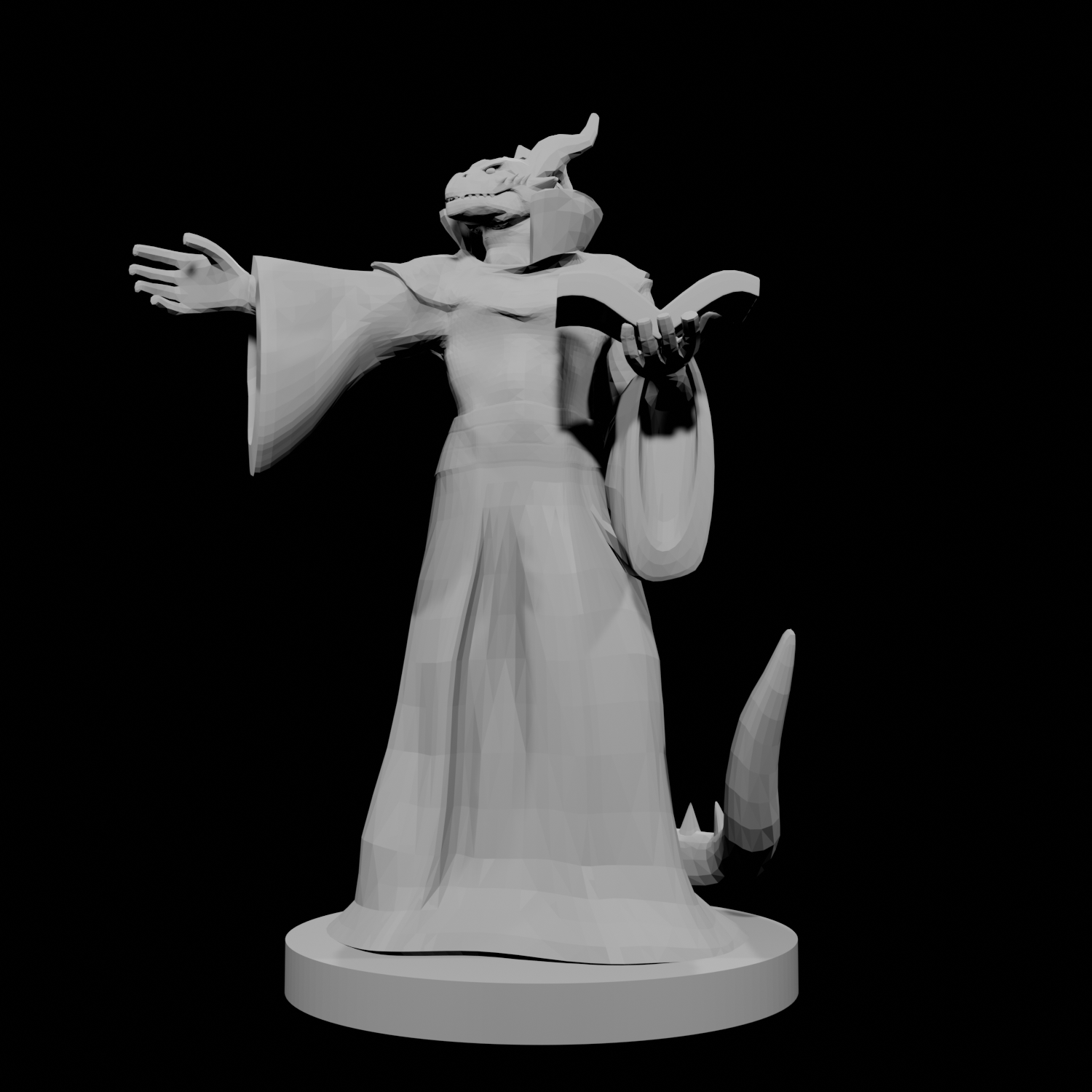 Sorcier draconien mâle