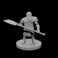 Dwarf Barbarian with Great Axe