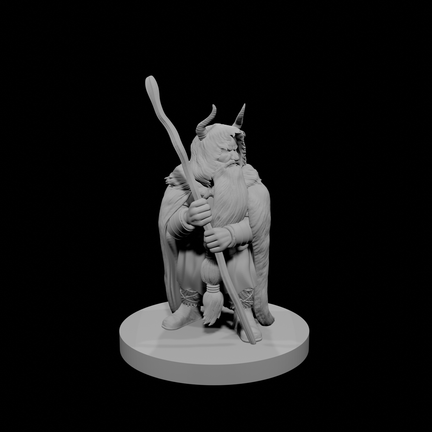 Druide mâle nain 4