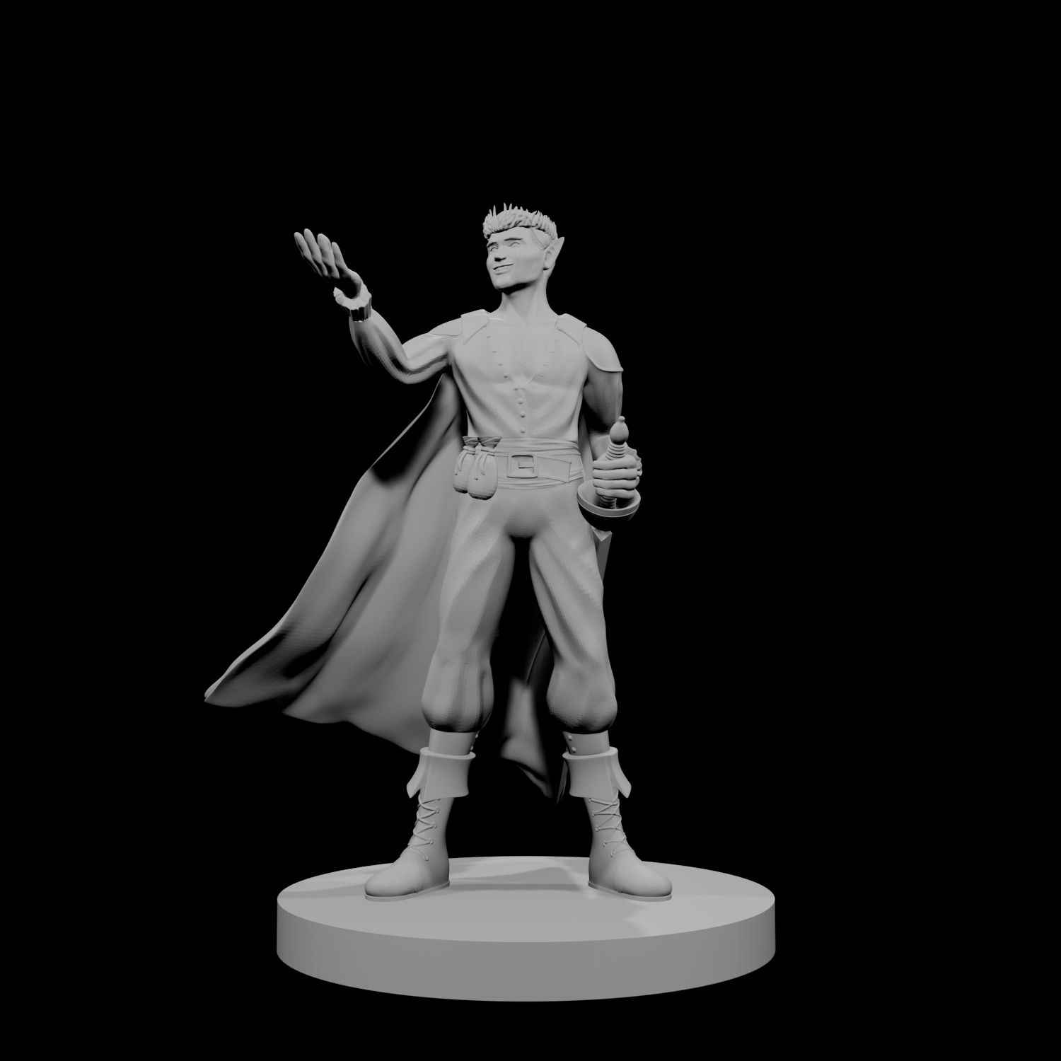 Elfe Mâle Fée Occultiste (Lame Assermentée) 2