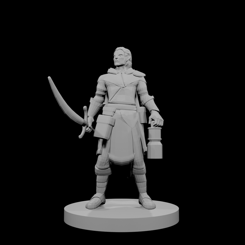 Elf Male Ranger Moonblade