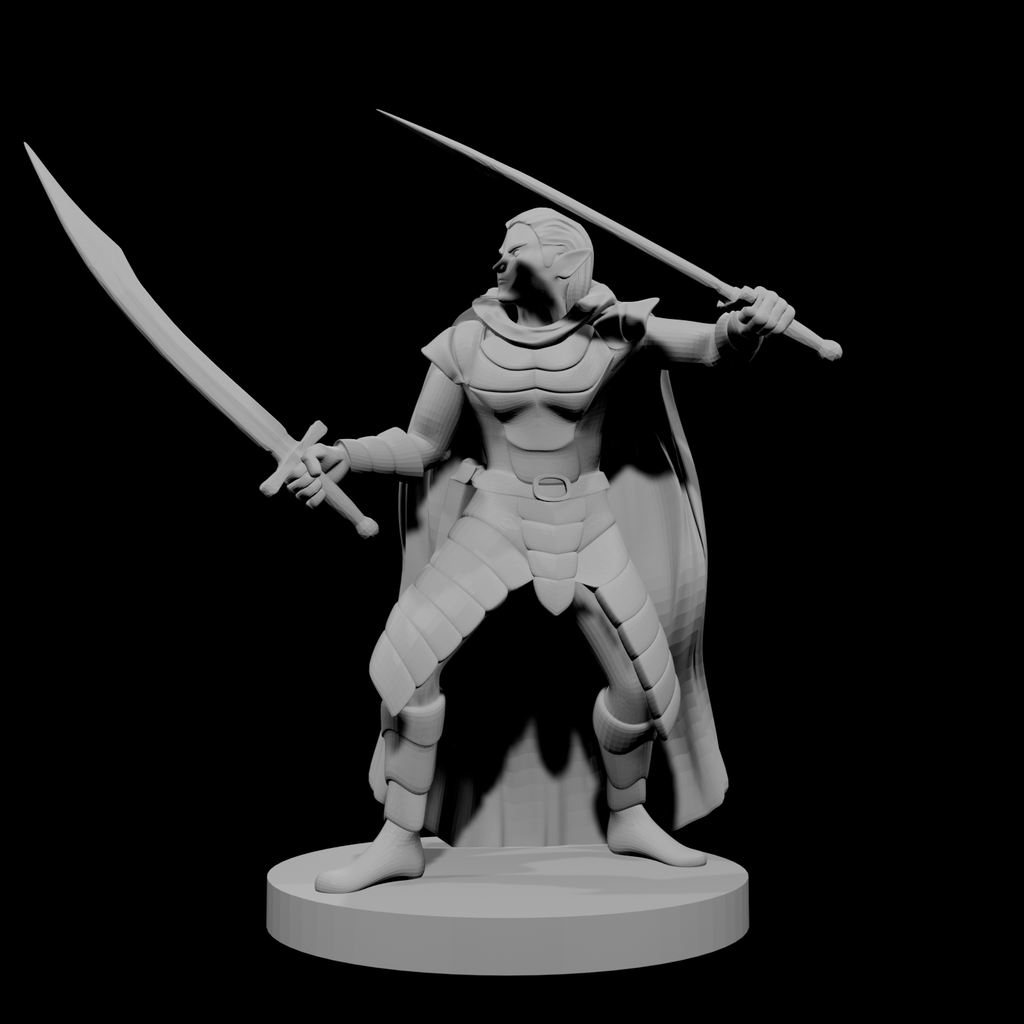 Elf Male Two Sword Ranger 3