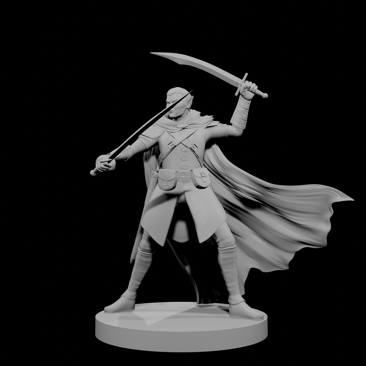 Elf Male Two Sword Ranger 4