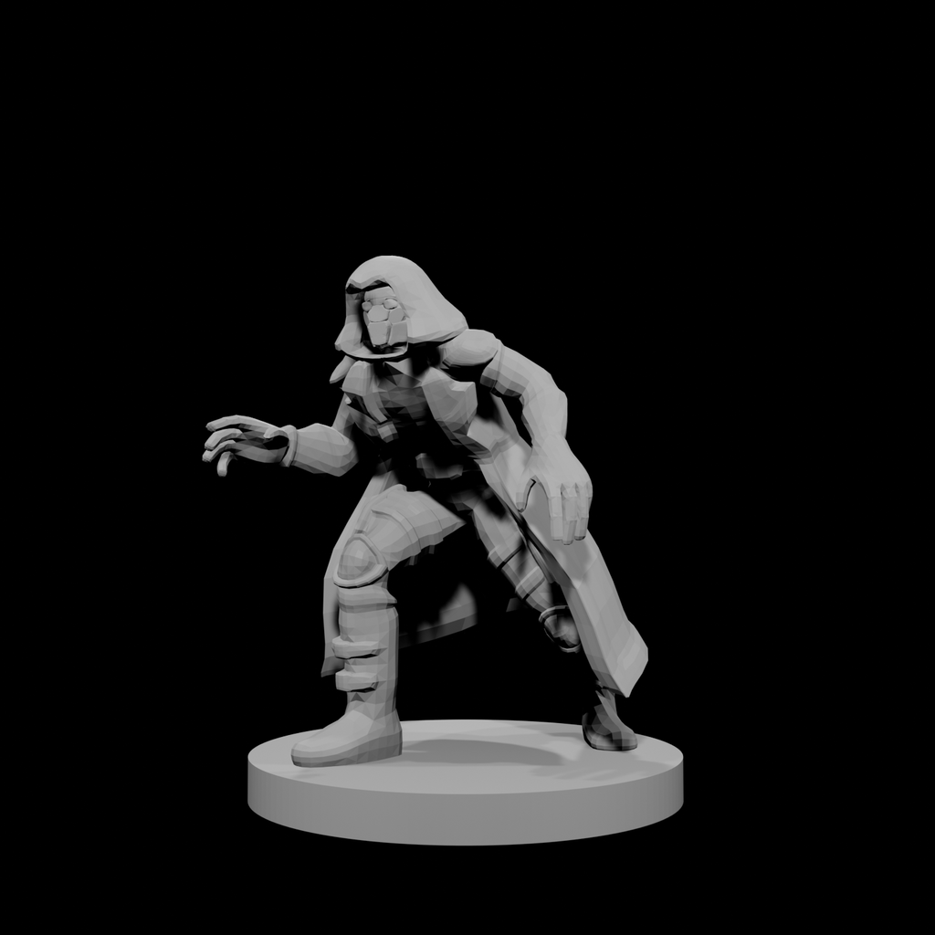 Elf Wizard masked sneaking