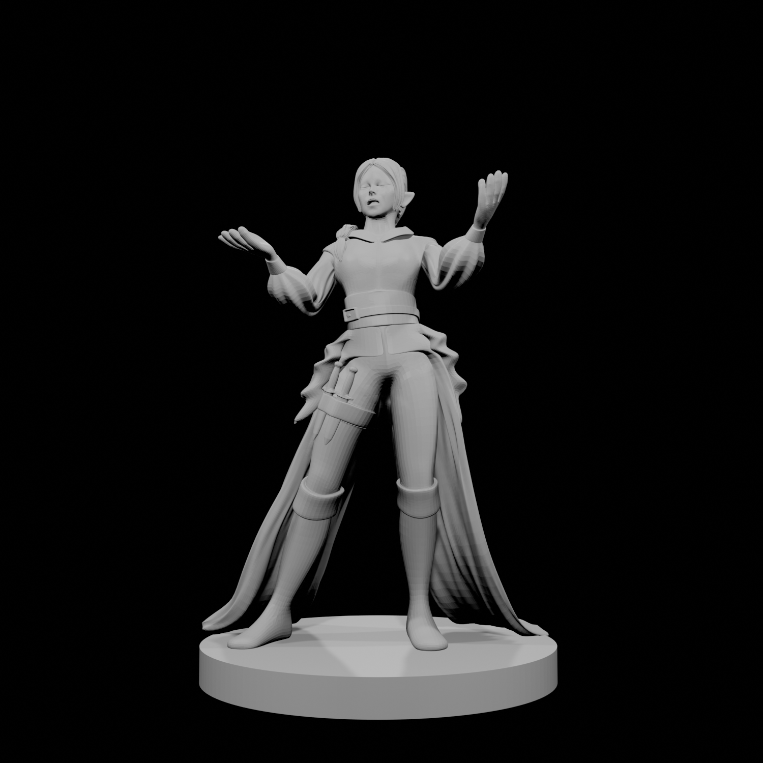 Elven Female Bard 3