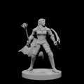Elven Female Light Cleric