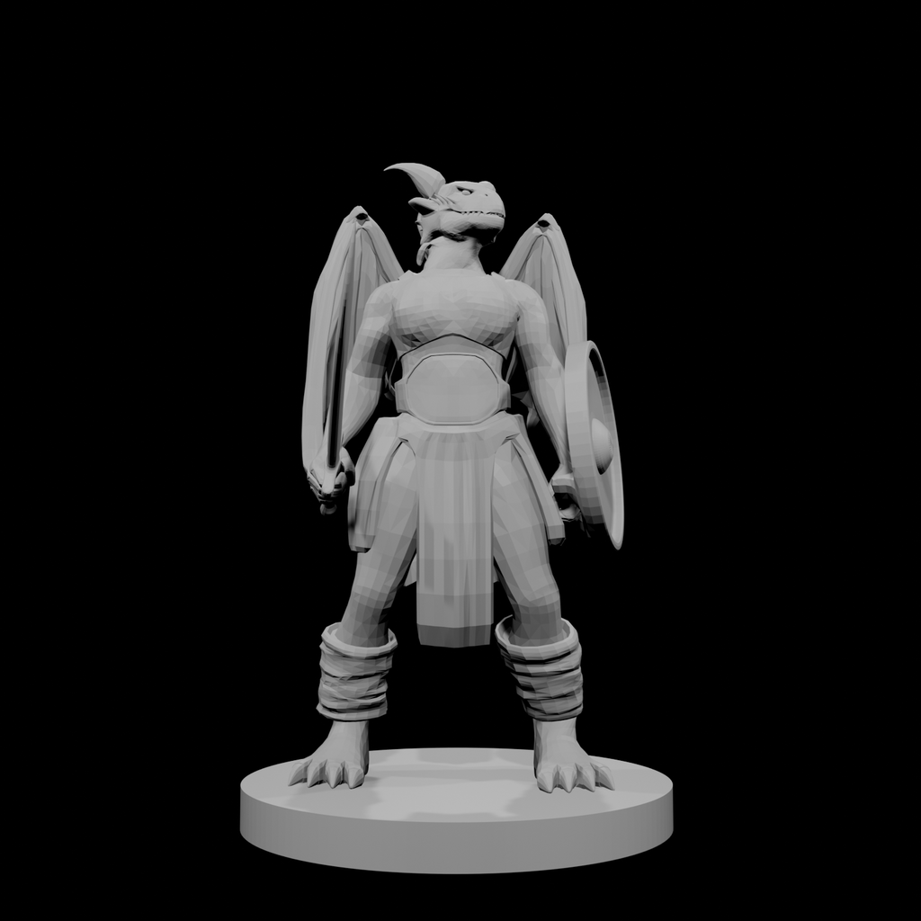 Female Dragonborn Druid