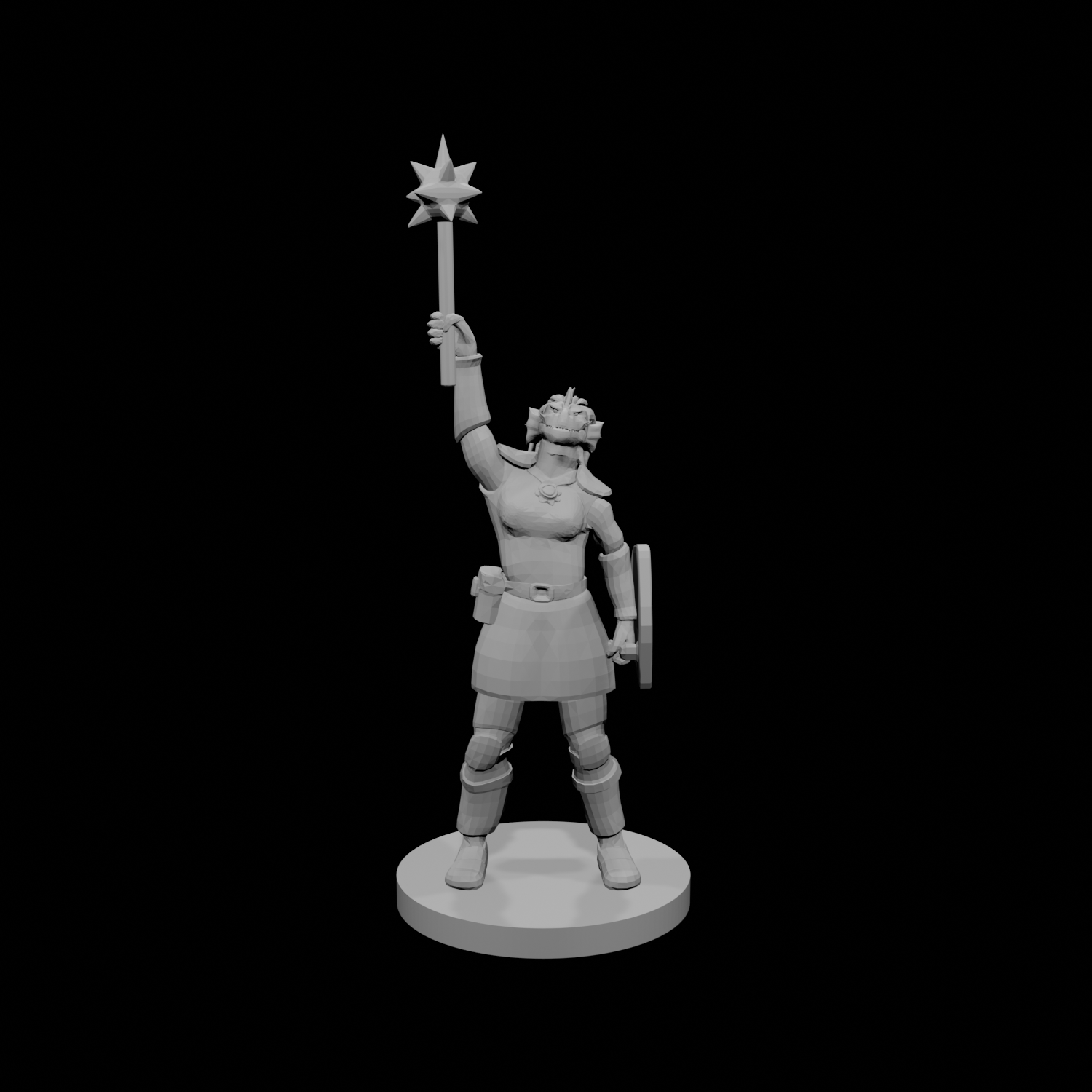 Female Dragonborn Paladin Cleric
