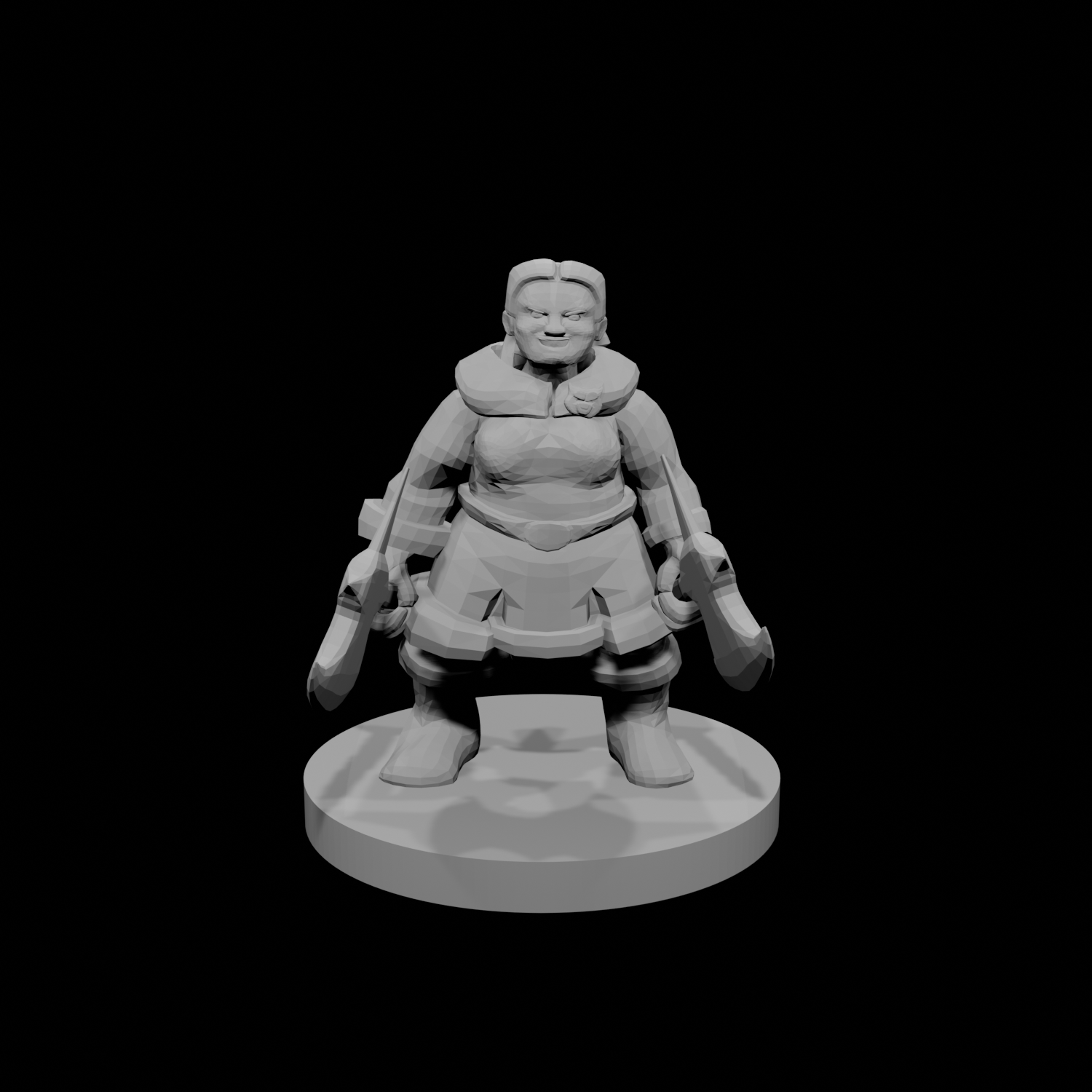 Female Dwarf Barbarian