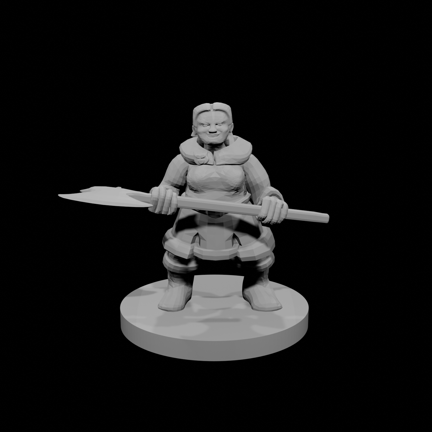 Female Dwarf Barbarian 2