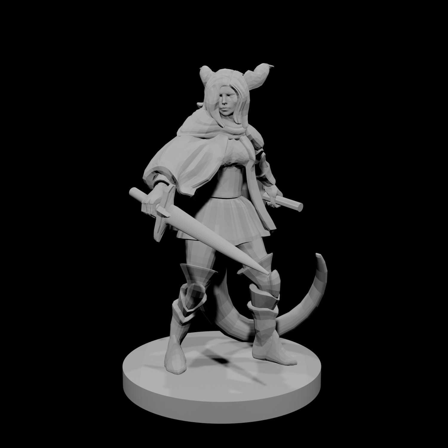 Female  Half Dragon Fighter