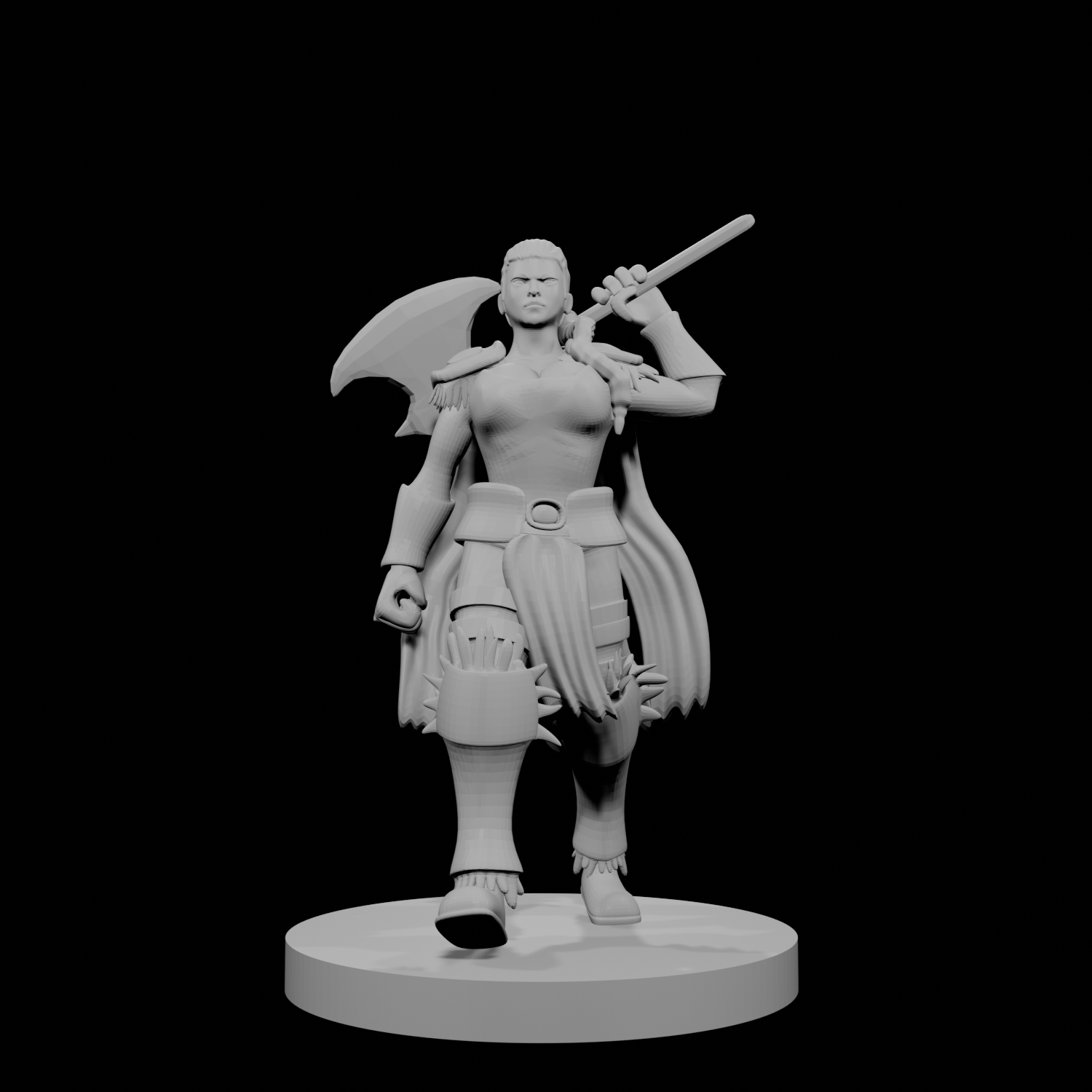 Female Human Barbarian