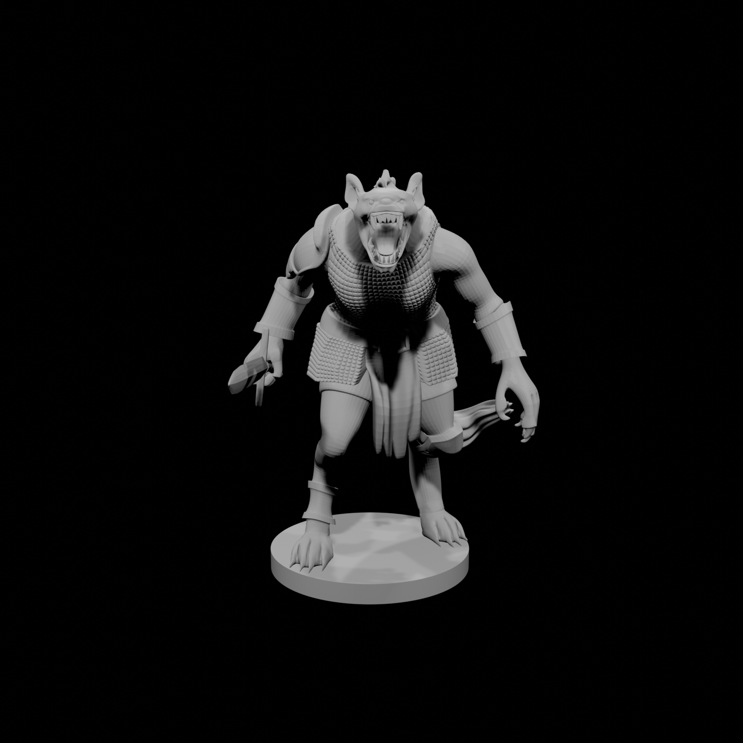 Gnoll Female Fighter