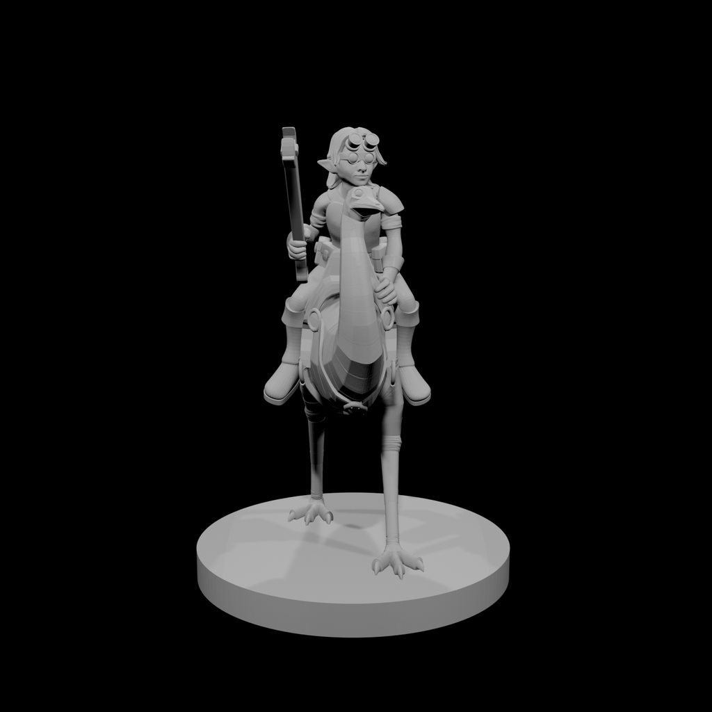 Gnome Artificer with Emu Iron Defender