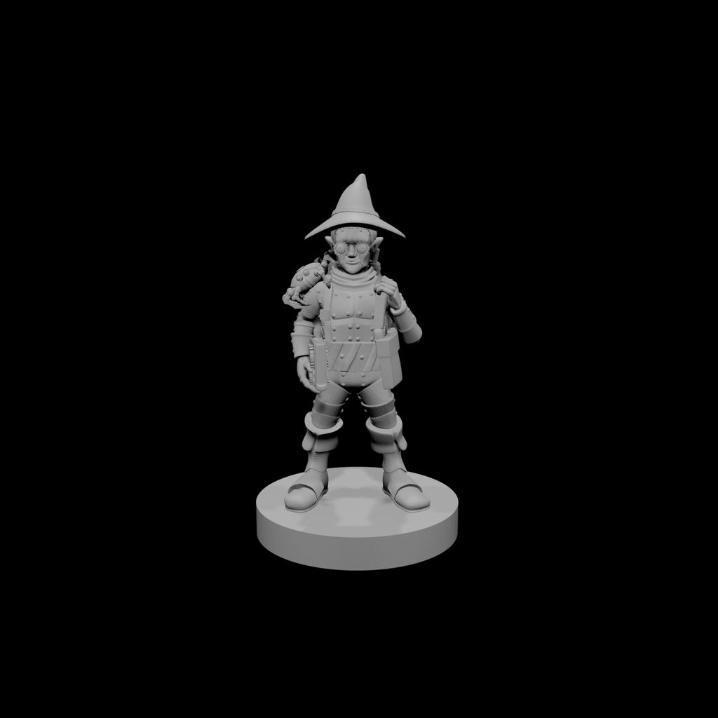 Gnome Clockwork Wizard