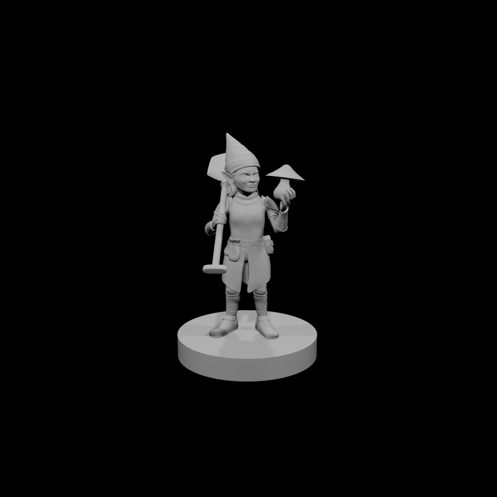 Gnome Female Grave Cleric