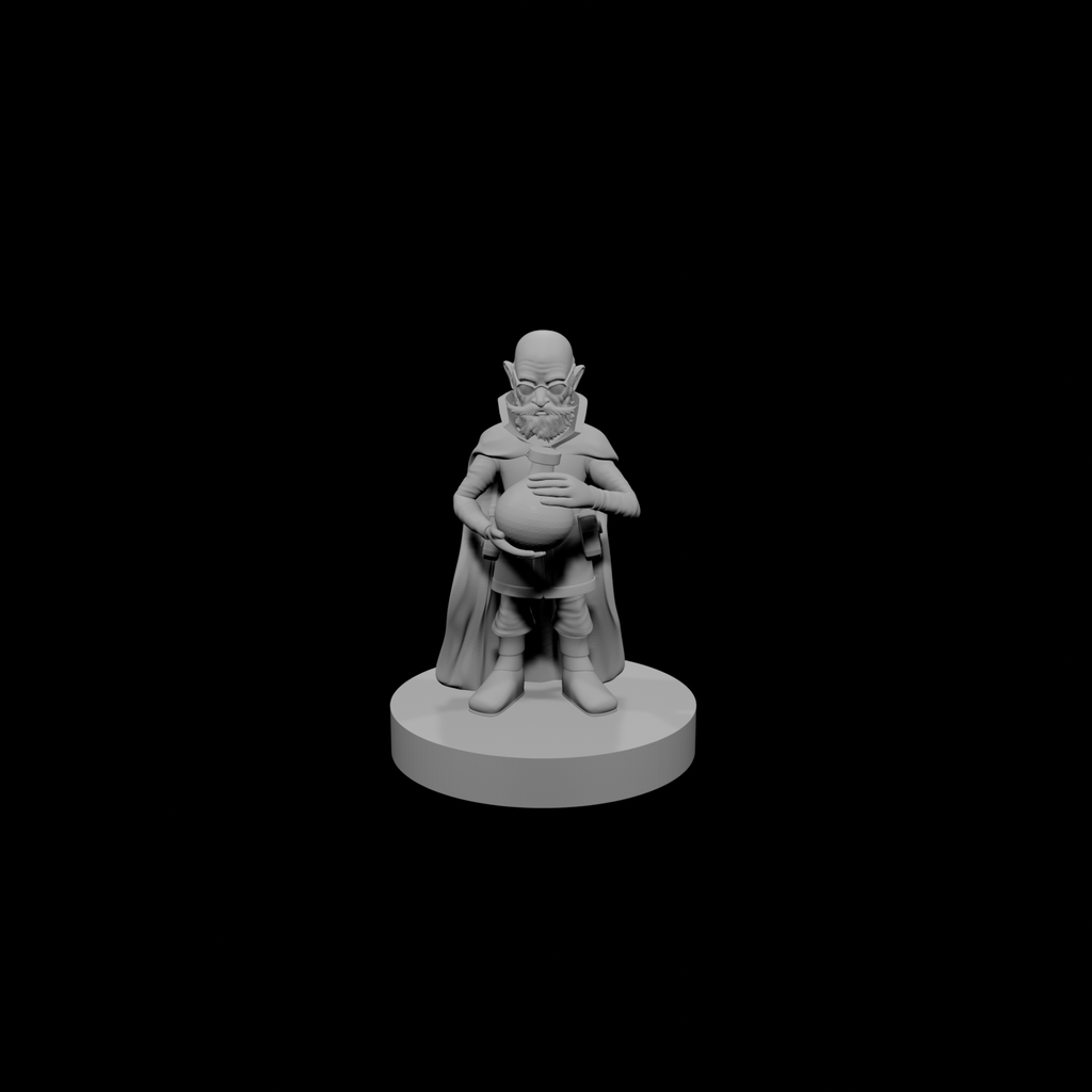 Gnome Male Alchemist Artificer Old