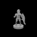 Gnome Male Artificer in Ankheg Plate Armor