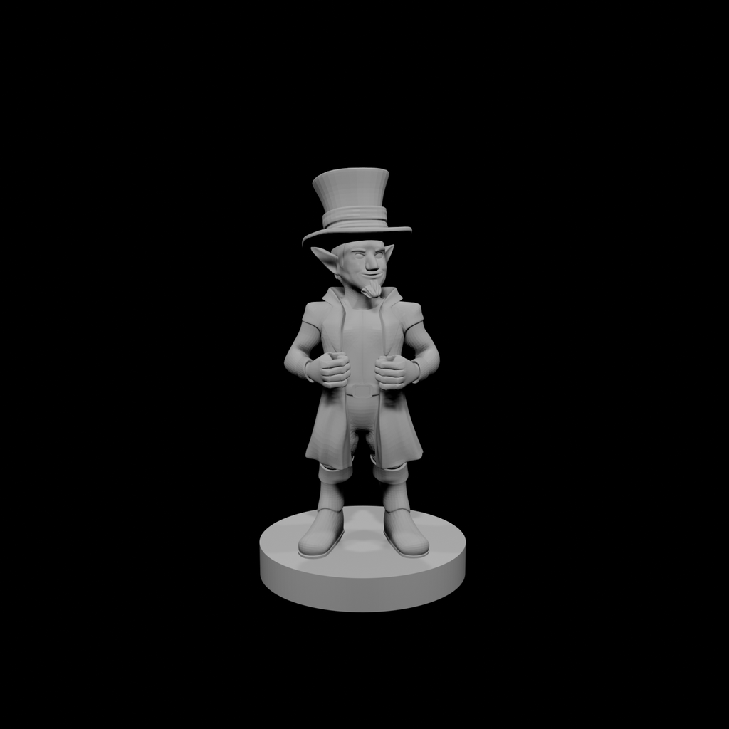Gnome Merchant with big Hat