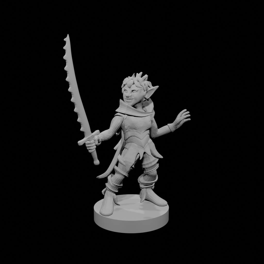 Goblin Female Warlock of Nature