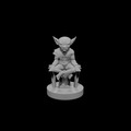 Goblin Monk Meditating