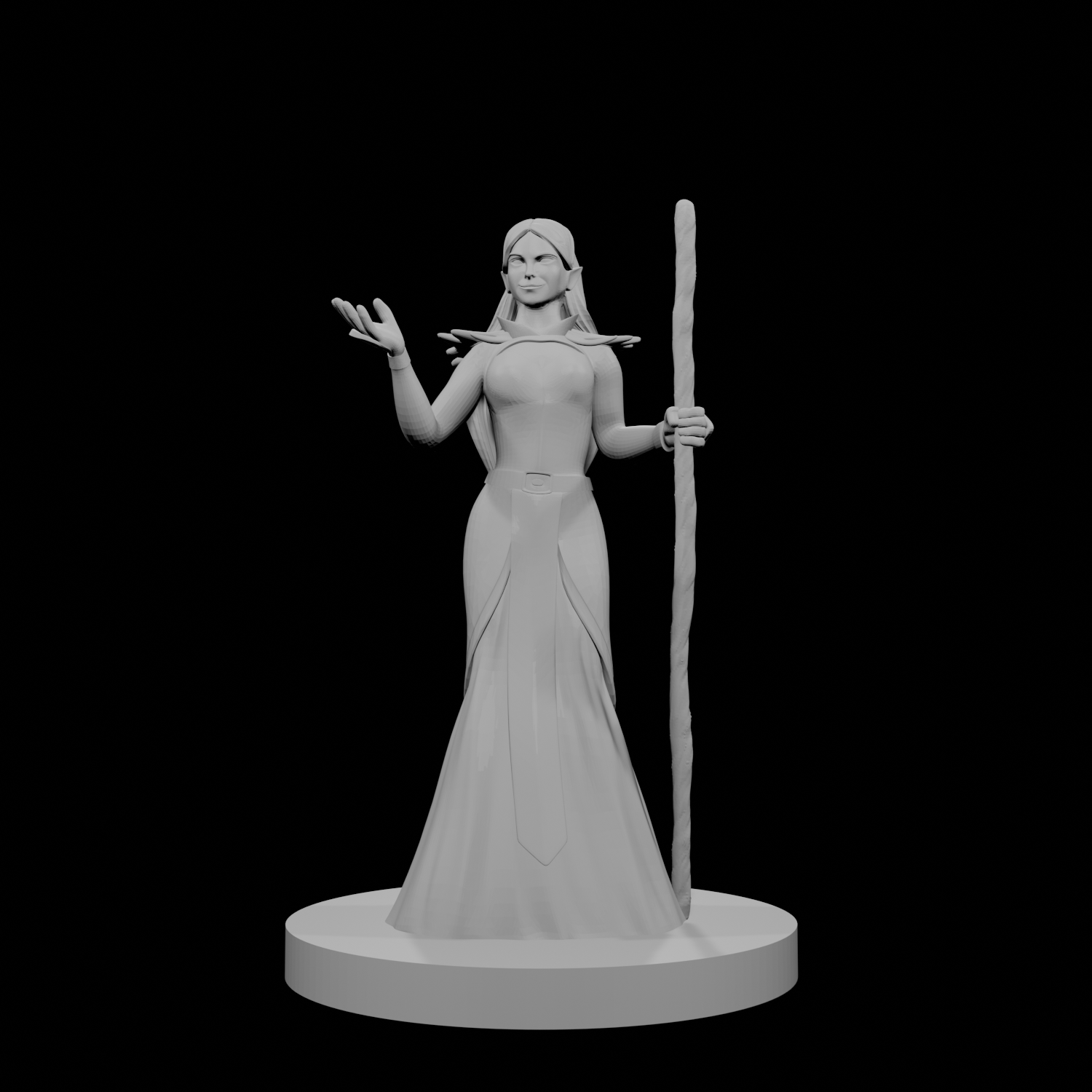 Half Elf Female Sorceress