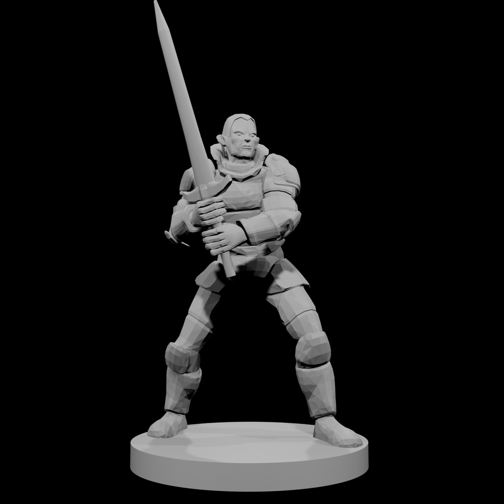 Half Elf Great Weapon Fighter
