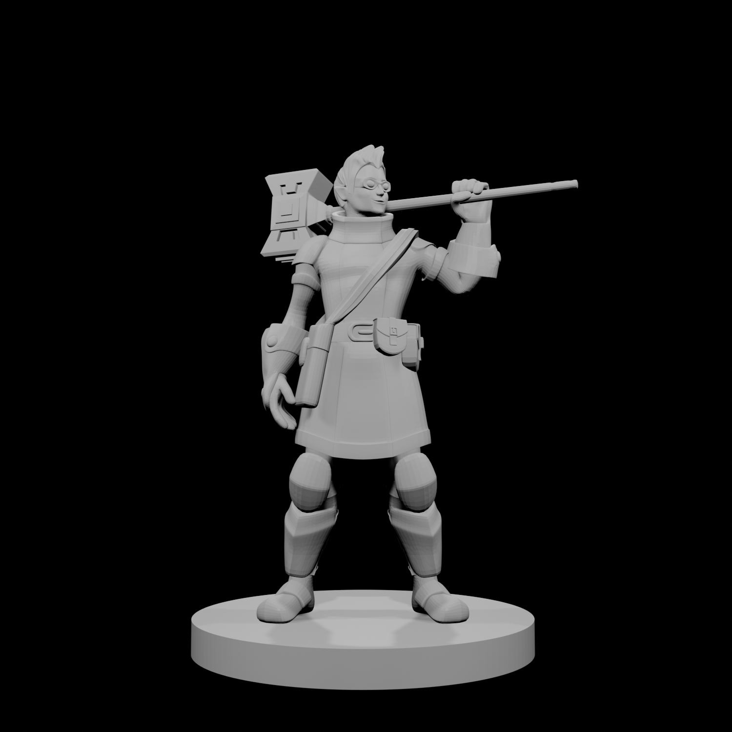 Half Elf Male Artificer