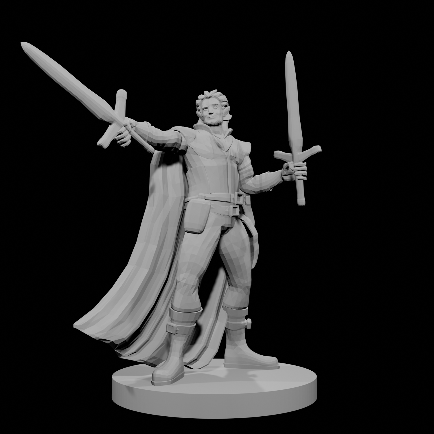 Half Elf Two Weapon Fighter