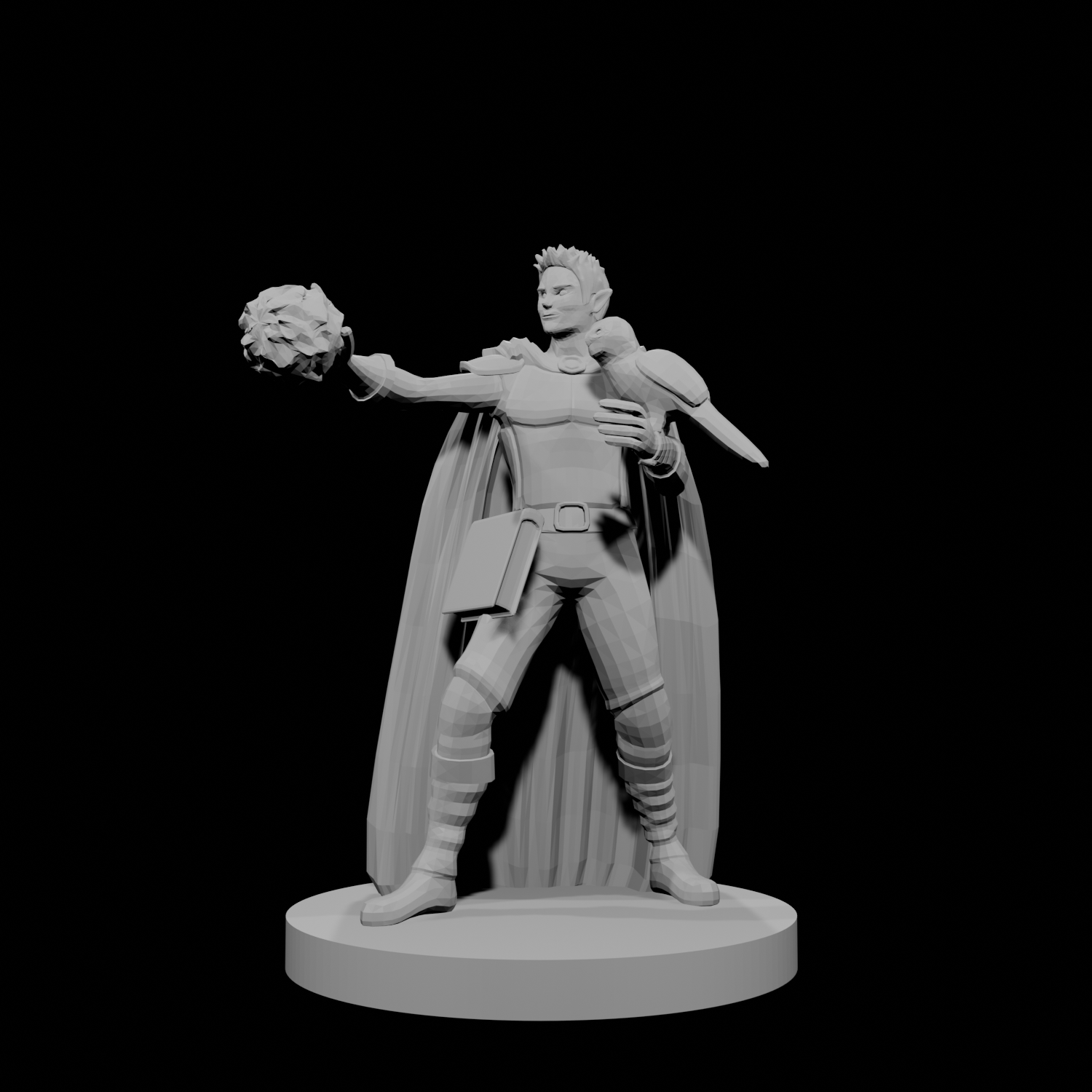 Half Elf Warlock 3
