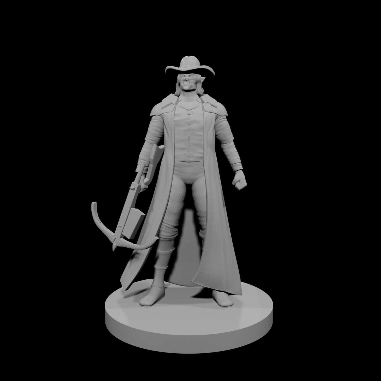 Half Orc Male Crossbow Ranger