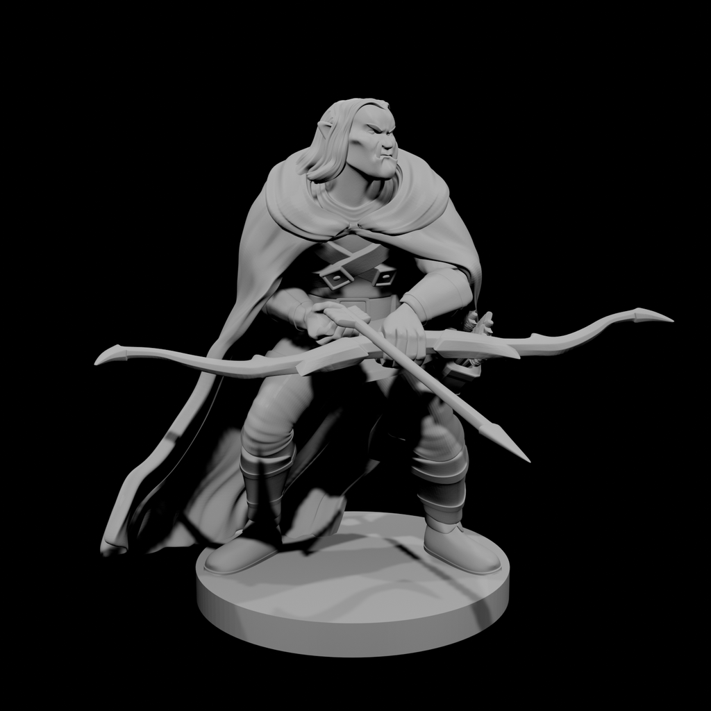Half Orc Male Ranger