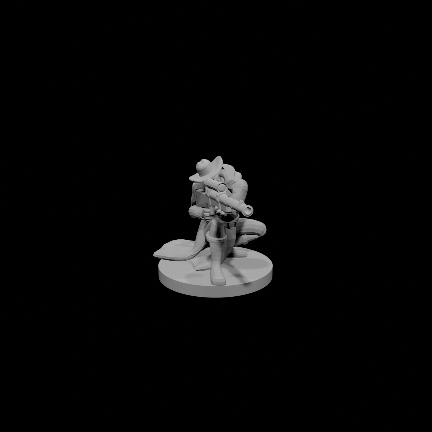 Half Orc Rifleman Gunslinger