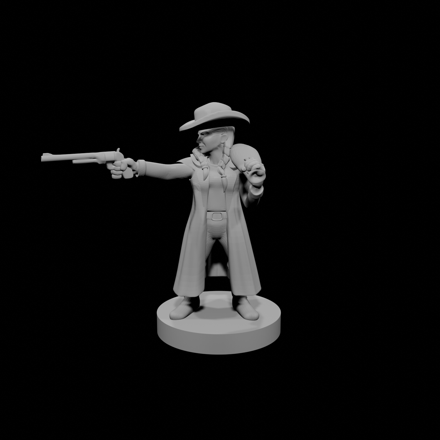 Halfling Female Gunslinger