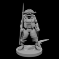 Hammerhead Pirate with Scimitar