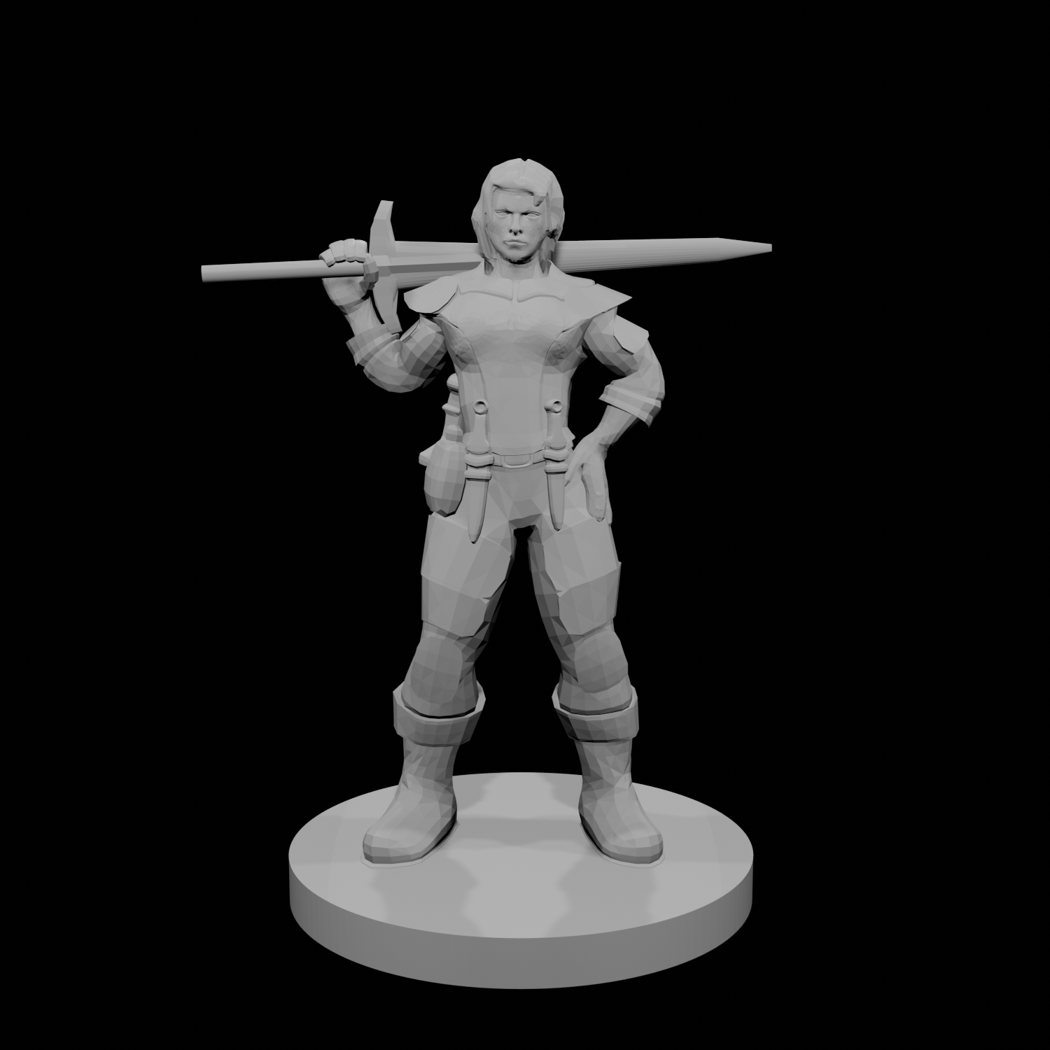 Heavy Weapon Lady Fighter