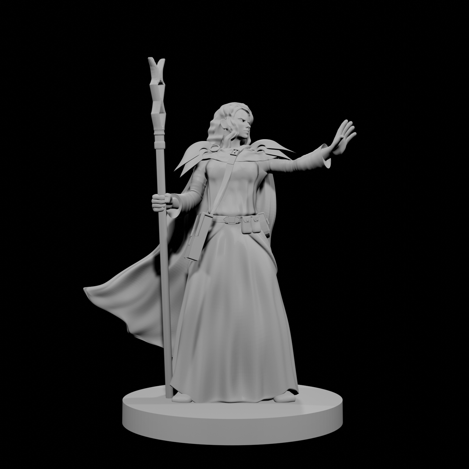Human Female Abjurer Wizard