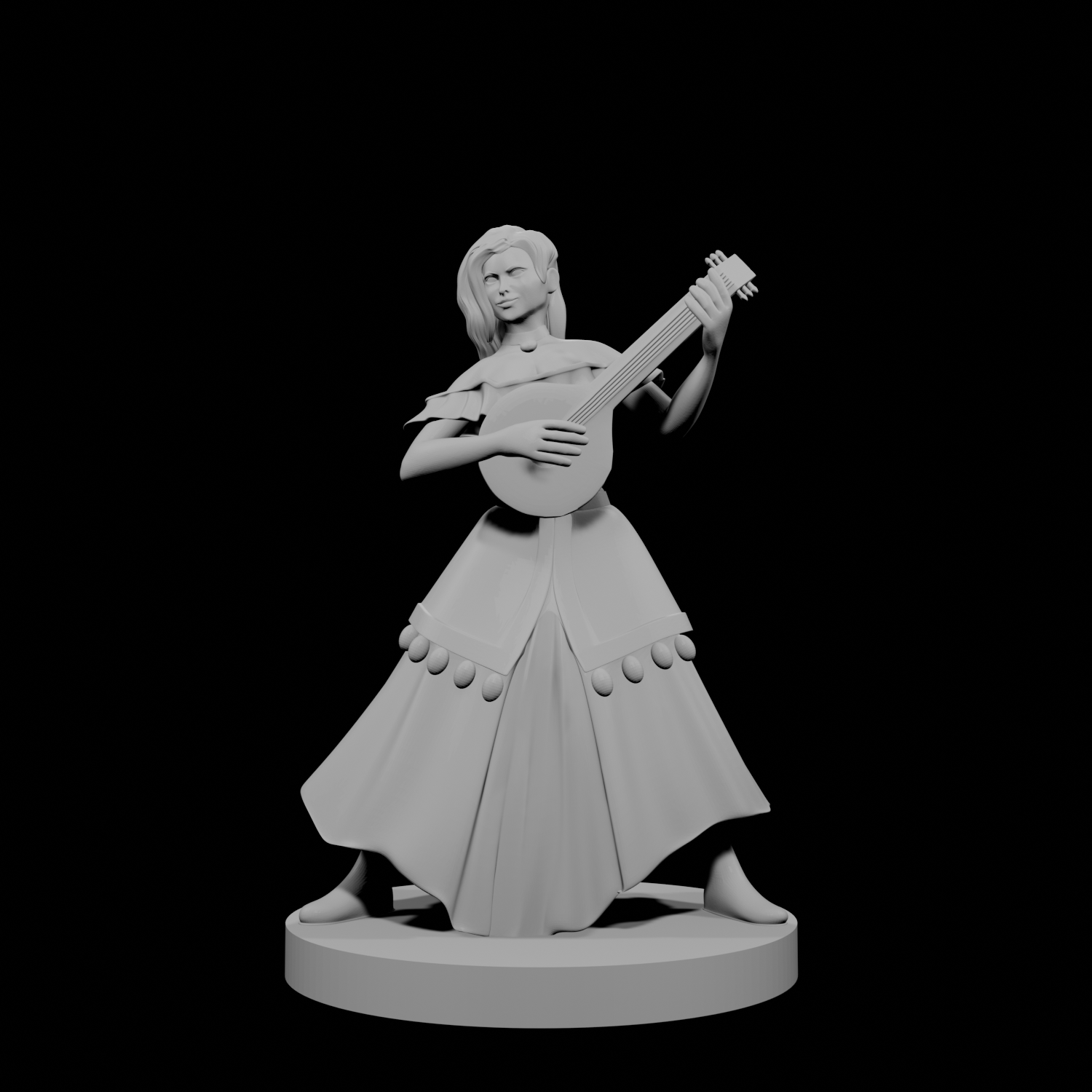 Human Female Bard 1