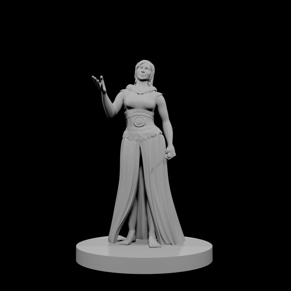 Human Female Druid 6