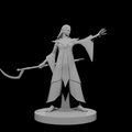 Human Female Evoker Wizard
