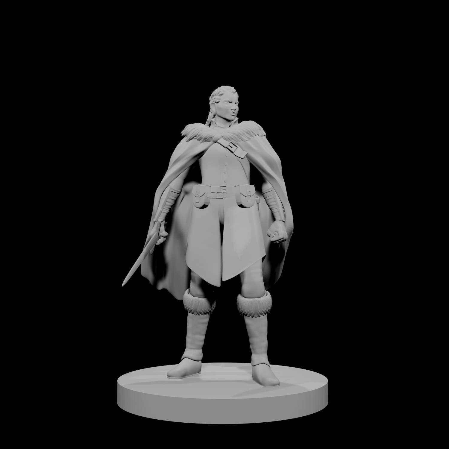 Human Female Fighter 3