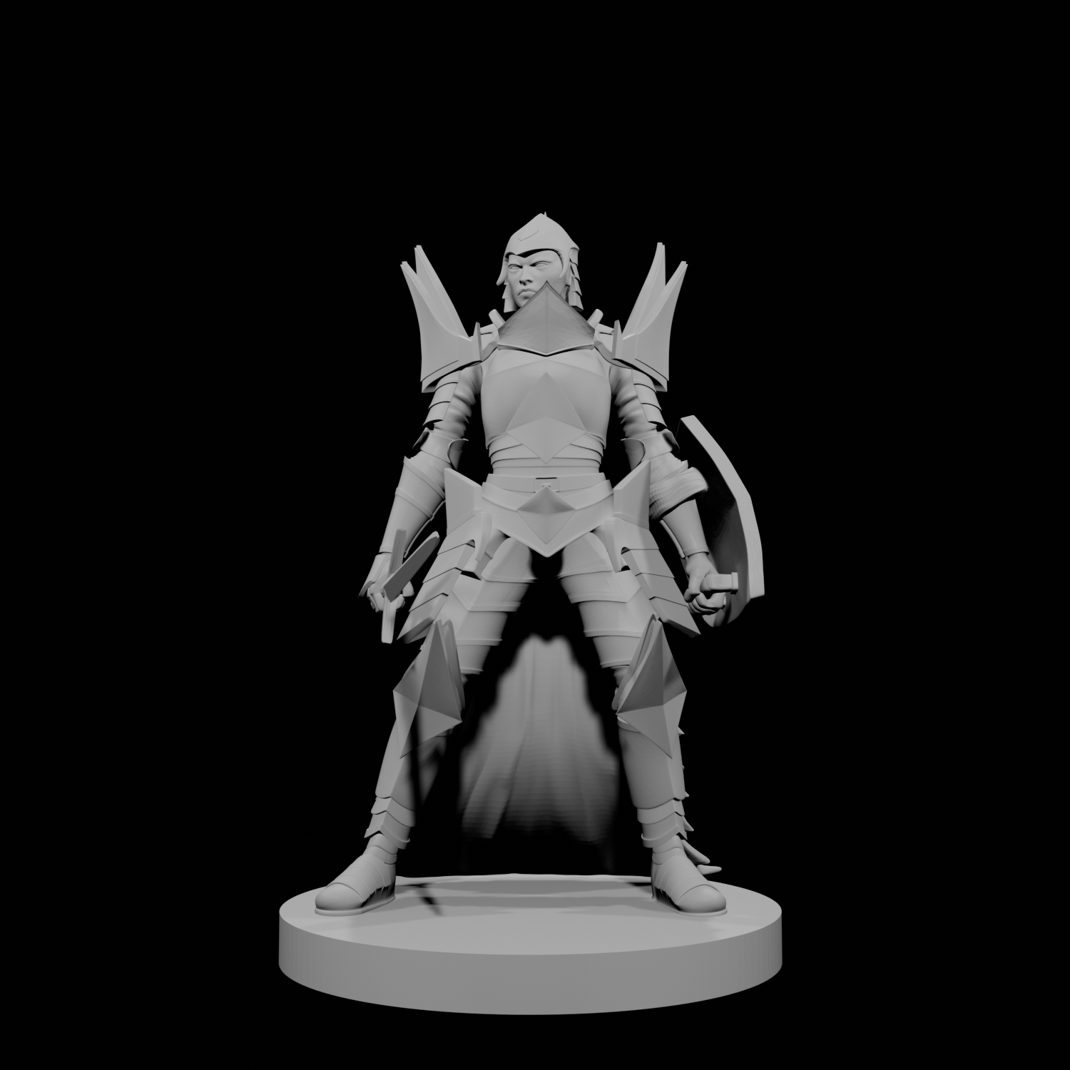 Human Female Paladin 3